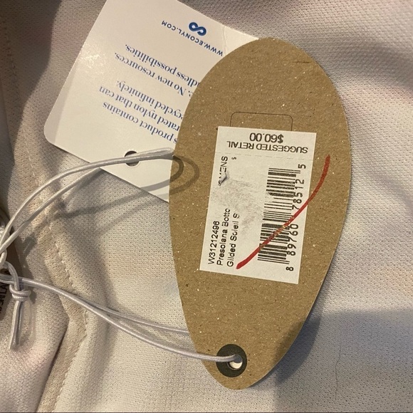 PrAna Bikini Bottom NWT Gilded Soleil Stripe - Picture 4 of 14